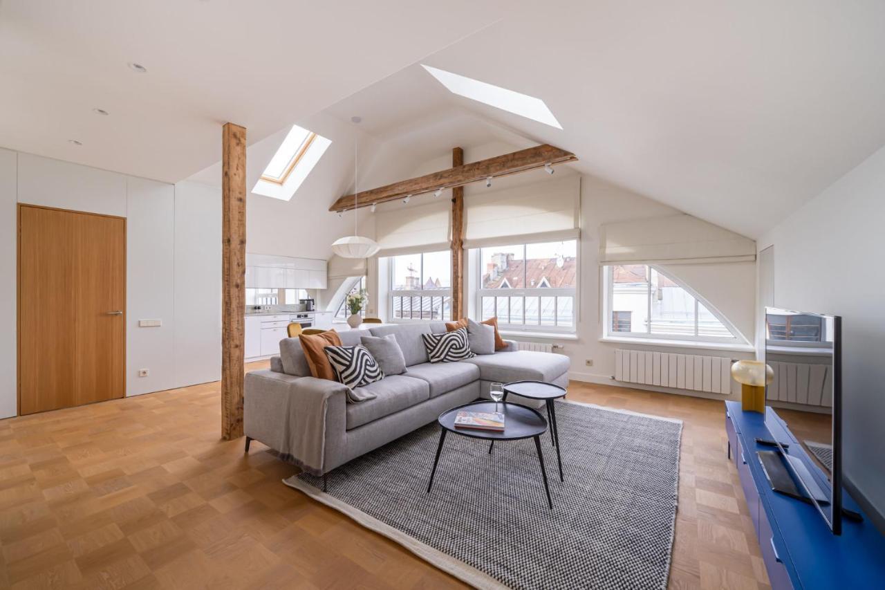 ריגה Bright Designer Apartment In City Centre מראה חיצוני תמונה